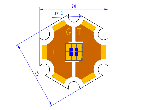 GT-FC15 12V 15W Gobo LED模组