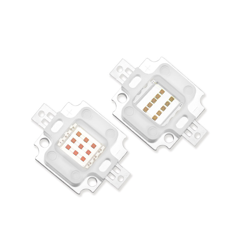 癫痫芯片620-630nm亮红色10W COB LED