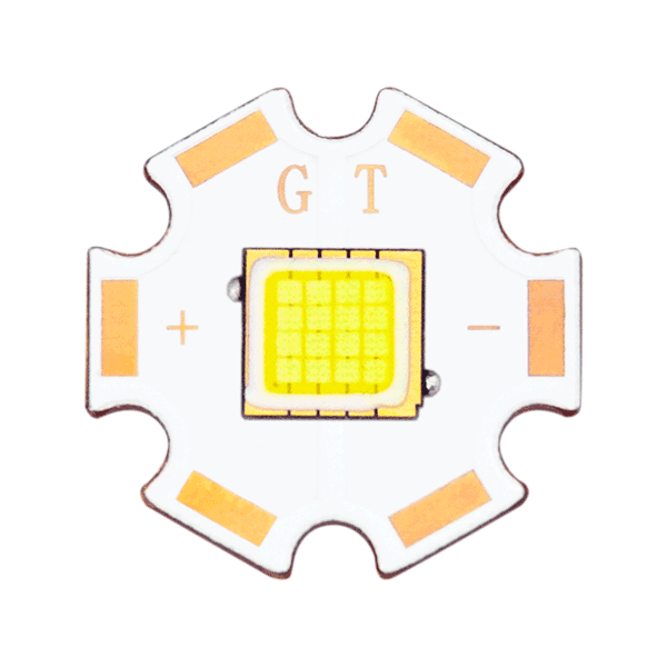 12V 40W 50W LED芯片，20*20mm散热板